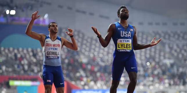 Mondiaux d’athlétisme : ultrafavori, l’Américain Noah Lyles remporte le titre sur 200 m