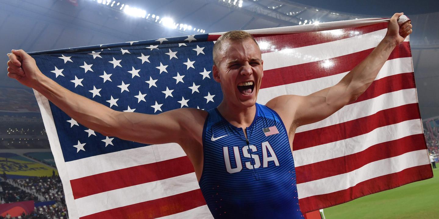Mondiaux d’athlétisme : Sam Kendricks conserve son titre au saut à la perche