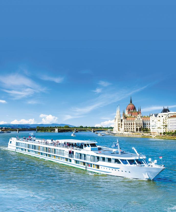 Découvrir le parlement de Budapest depuis le Danube...