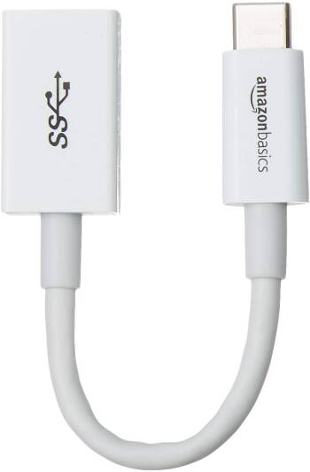 Pour relier un câble USB-A et un port USB-C Adaptateur femelle USB Type-C vers USB 3.1 1e génération AmazonBasics