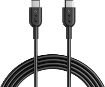 Pour recharger un téléphone, une tablette ou un ordinateur jusqu’à 60 W Anker PowerLine II USB-C vers USB-C 2.0