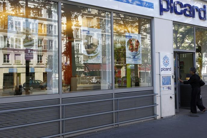 Devant un magasin de la chaîne de surgelés Picard, en septembre 2010.