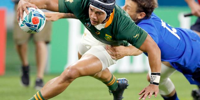 Coupe du monde de rugby 2019: Cheslin Kolbe, petit gabarit et grand atout de l’Afrique du Sud