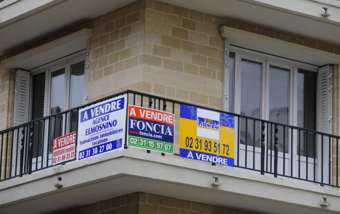 Appartement à vendre à Caen, dans le Calvados, en novembre 2008.