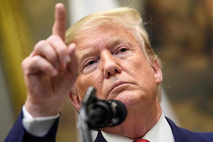 Donald Trump, à Washington, le 7 octobre.