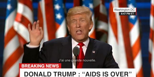 Fausse vidéo de Trump : pourquoi Solidarité sida a sorti un « deepfake » pour sa campagne