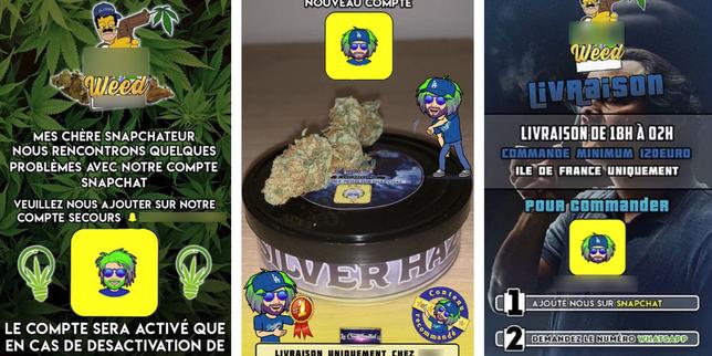 Vidéos promos, livraisons et SAV… comment Snapchat est devenu l’appli préférée des dealeurs