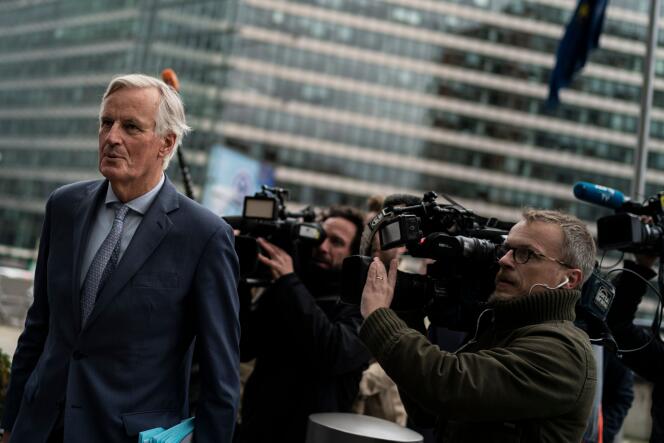 Le négociateur en chef de l’Union européenne pour le Brexit, Michel Barnier, à Bruxelles, le 11 octobre.