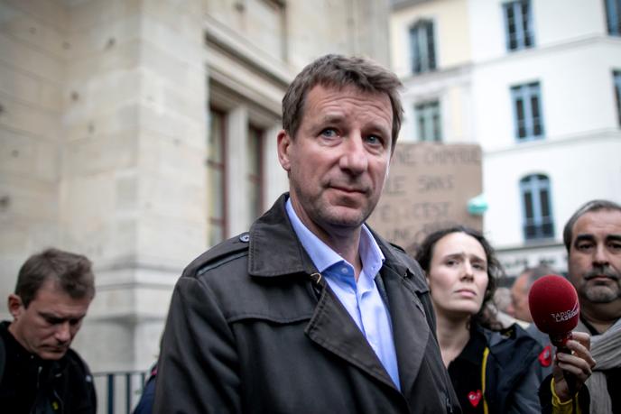 Yannick Jadot, à Rouen, le 1er octobre.