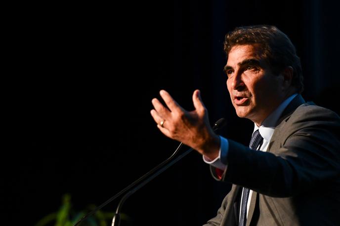 Christian Jacob, lors d’un meeting à Belfort le 19 septembre.