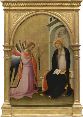 Lorenzo Monaco était le plus grand peintre de Florence à l’aube du XVe siècle. Formé par Agnolo Gaddi dans la tradition de Giotto, il abandonna celle-ci au profit d’un style sinueux qui s’inscrit dans le courant gothique international.