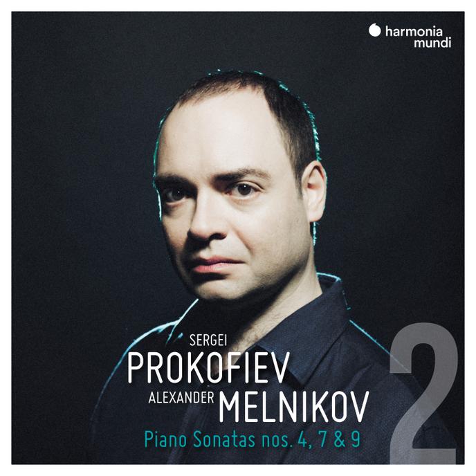 Pochette de l’album « Piano Sonatas 4, 7 et 9 », de Seirgei Prokofiev, par Alexander Melnikov.