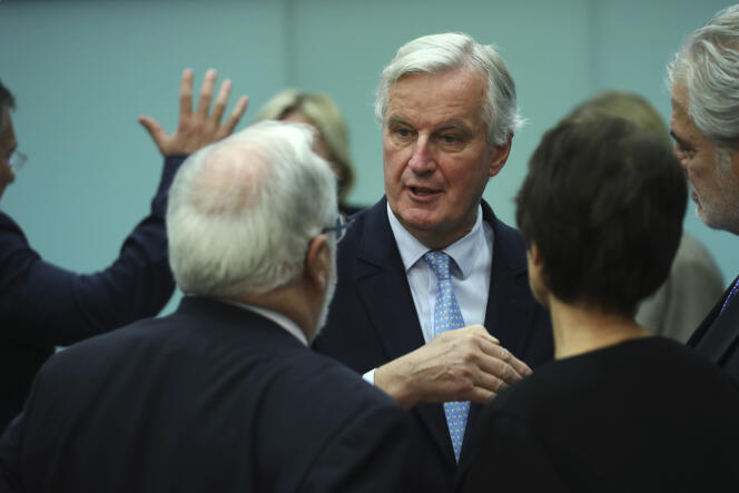 Michel Barnier, le négociateur en chef de l’Union européenne pour le Brexit, mercredi 16 octobre, à Bruxelles.