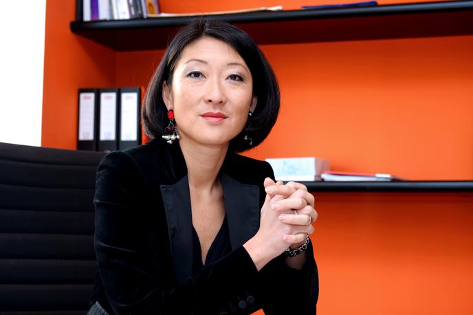 Fleur Pellerin, cựu bộ trưởng văn hóa, và người sáng lập quỹ đầu tư Korelya, Paris, ngày 17 tháng 1 năm 2017.