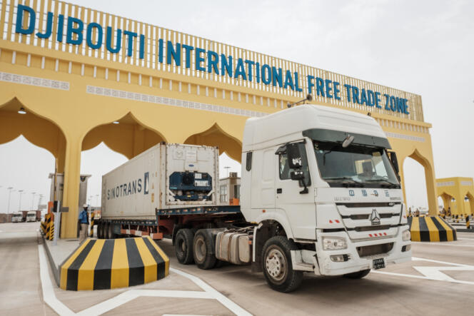 Zone franche internationale de Djibouti en juillet 2018.