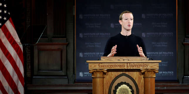 "Facebook a été créé pour donner la parole au peuple" : Mark Zuckerberg en appelle à la liberté d’expression https://www.francetvinfo.fr/replay-radio/nouveau-monde/facebook-a-ete-cree-pour-donner-la-parole-au-peuple-mark-zuckerberg-en-appelle-a-la-l