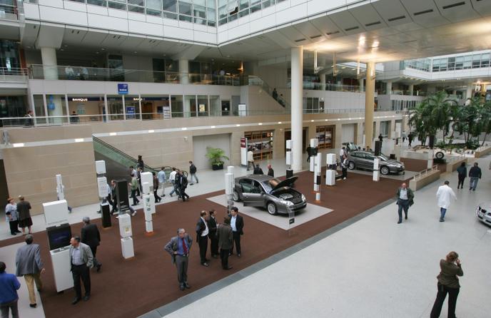 Au technocentre de Renault, à Guyancourt (Yvelines), en 2007.