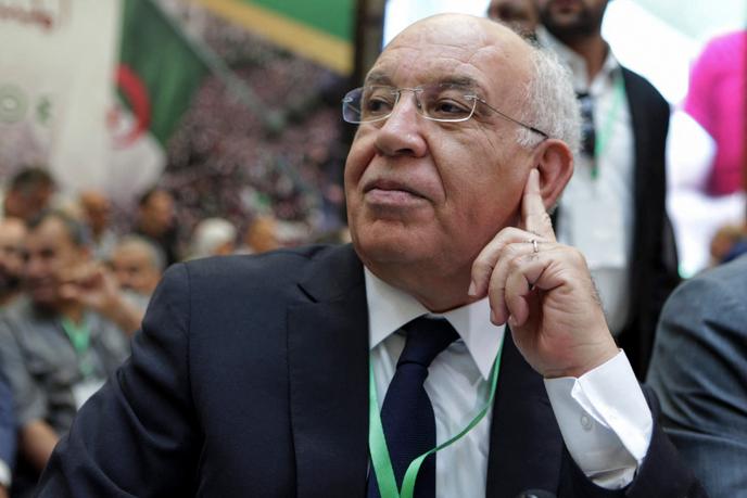 Abdelaziz Rahabi à Alger, le 6 juillet 2019.