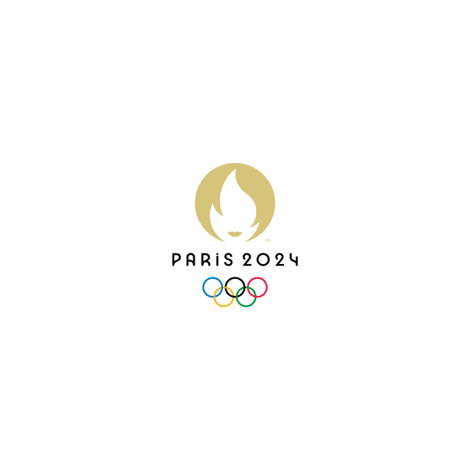 Le nouveau logo de Paris 2024.
