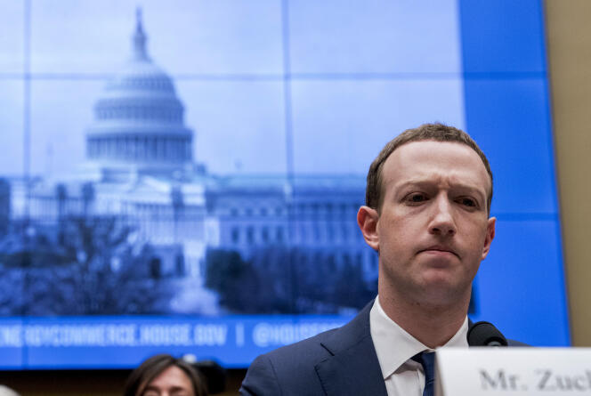 Mark Zuckerberg, jefe de Meta, empresa matriz de Facebook e Instagram, el 11 de abril de 2018 en Washington.