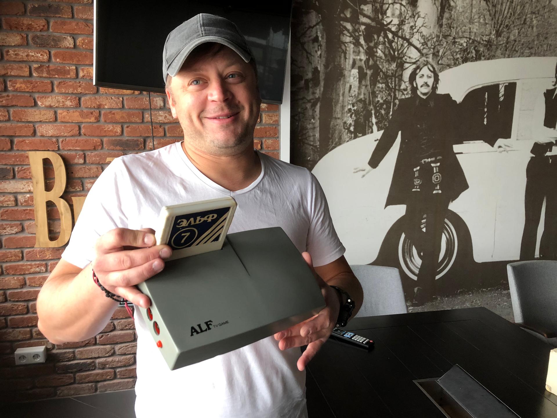 Denis Terekhov, the happy owner of one of the most overlooked consoles in the world.