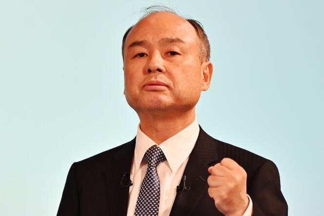 Masayoshi Son, le patron de SoftBank, à Tokyo, le 14 octobre.