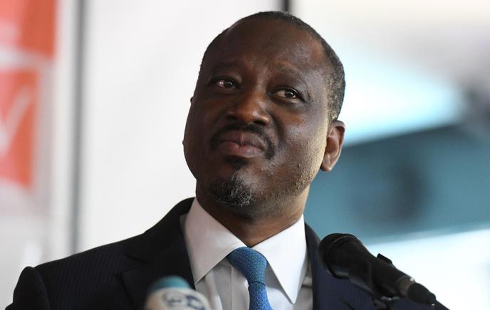 Guillaume Soro, en février, à Abidjan.