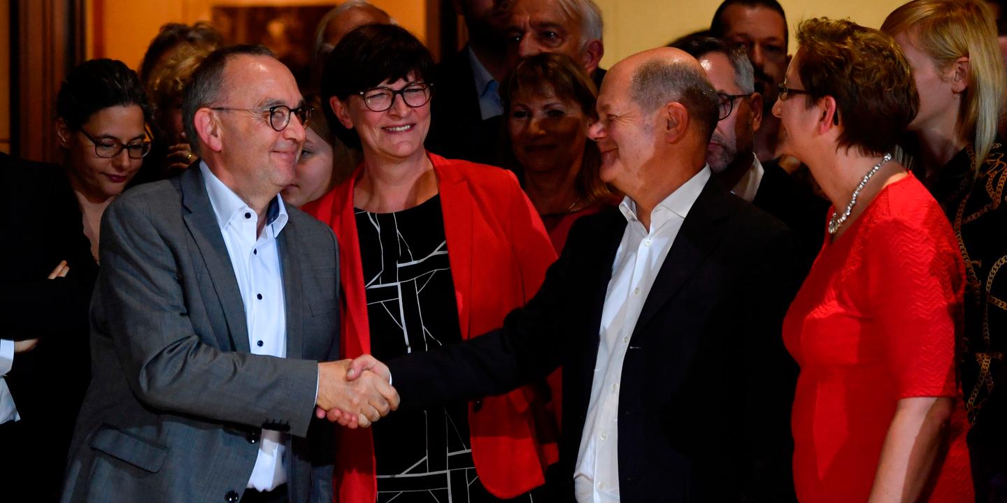 Présidence du Parti socialdémocrate allemand pas de majorité absolue