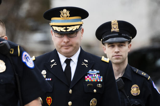 Le lieutenant-colonel Alexander Vindman, à Washington, le 29 octobre 2019.