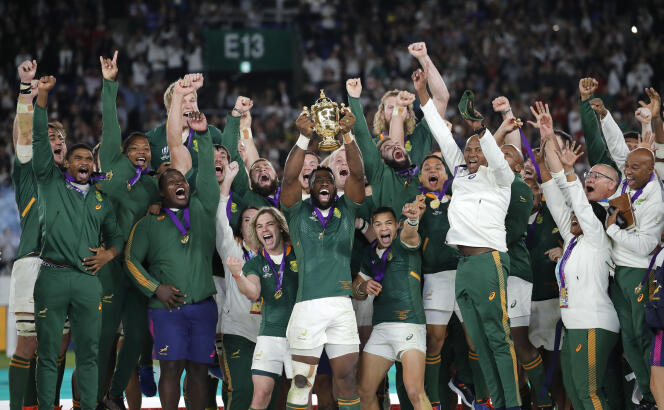 Siya Kolisi et les Springboks sont champions du monde de rugby.