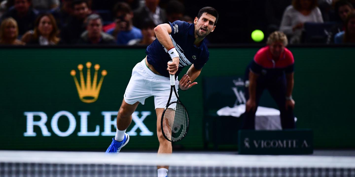 Tennis : Djokovic en finale du Masters 1000 de Paris, Nadal forfait
