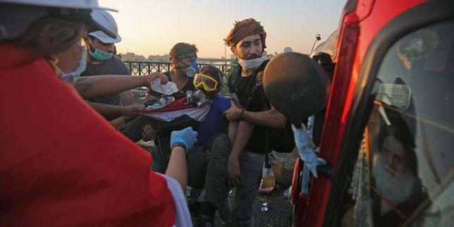 « On doit rester unis jusqu’à la chute du régime » : à Bagdad, la contestation de la place Tahrir résiste à la répression