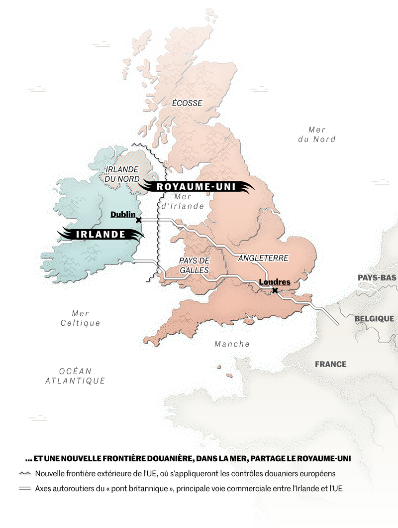 Irlande Du Nord La Double Frontiere Du Brexit