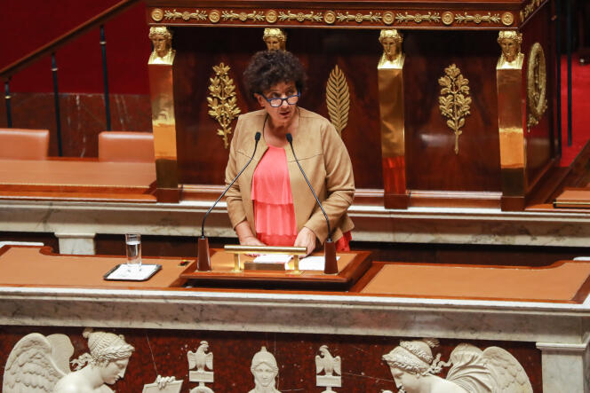 La ministre de l’enseignement supérieur, Frédérique Vidal, à l’Assemblée nationale le 24 septembre 2019.