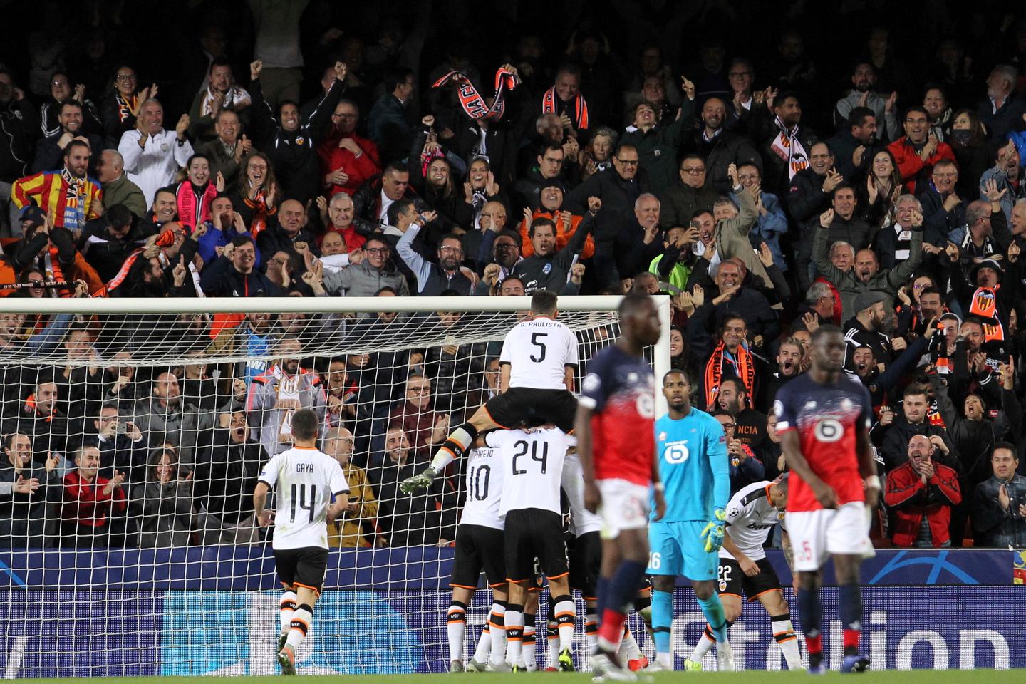 Ligue des champions : un « cauchemar » à Valence expose les limites de Lille