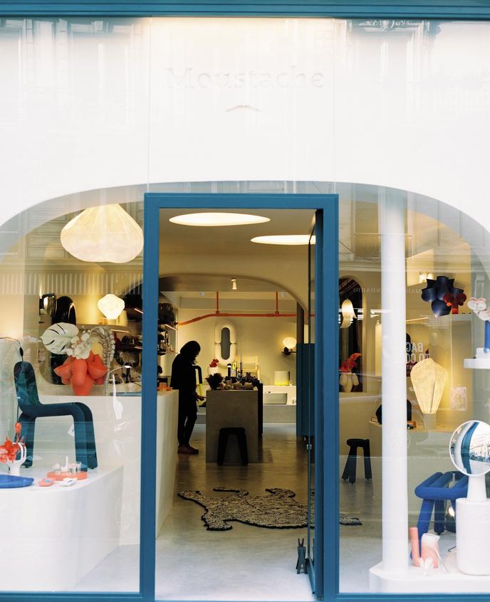 Lối vào của cửa hàng, đường Beaurepaire, Paris 10e