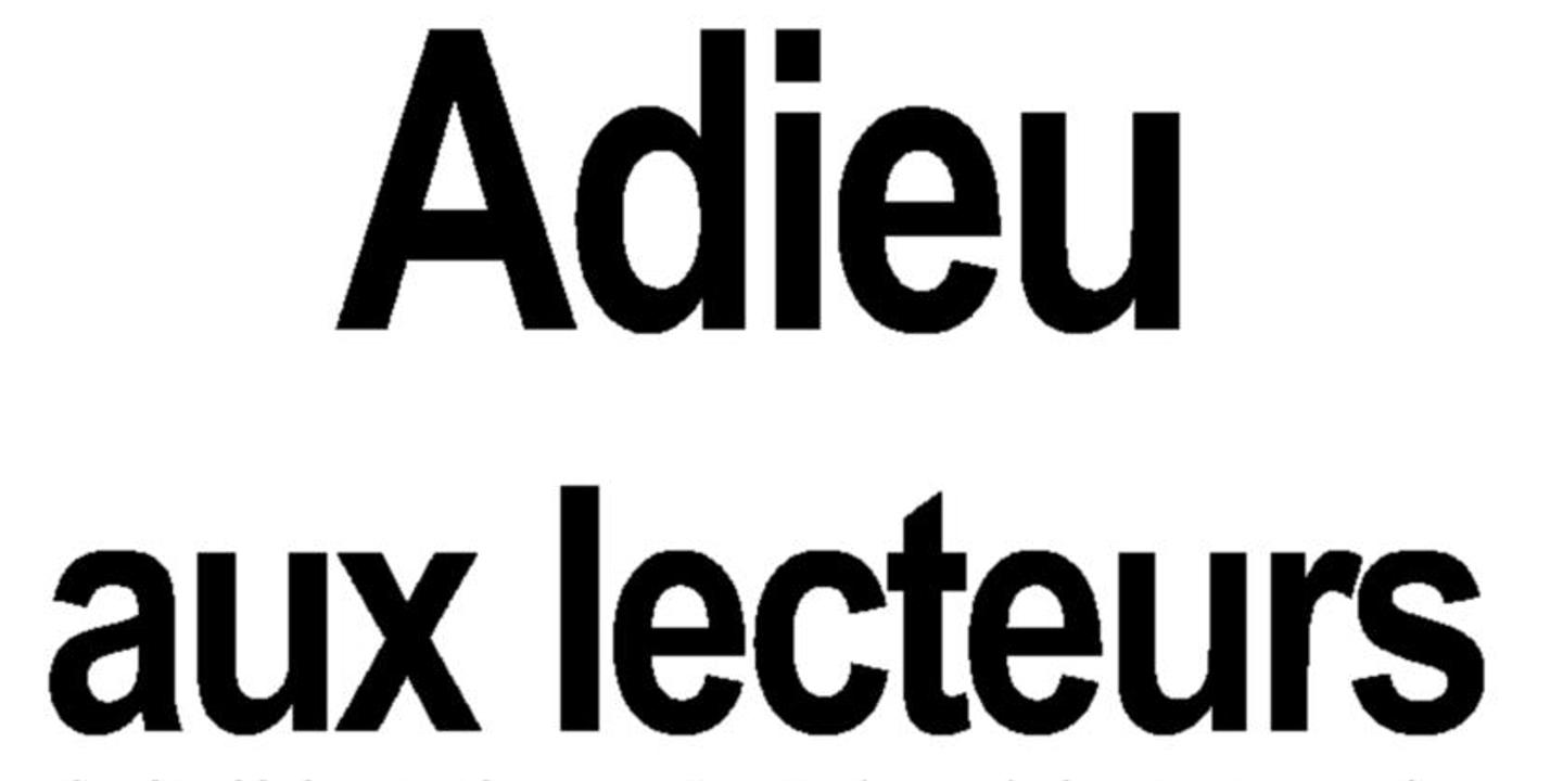 Le quotidien régional « L’Echo » cesse sa parution