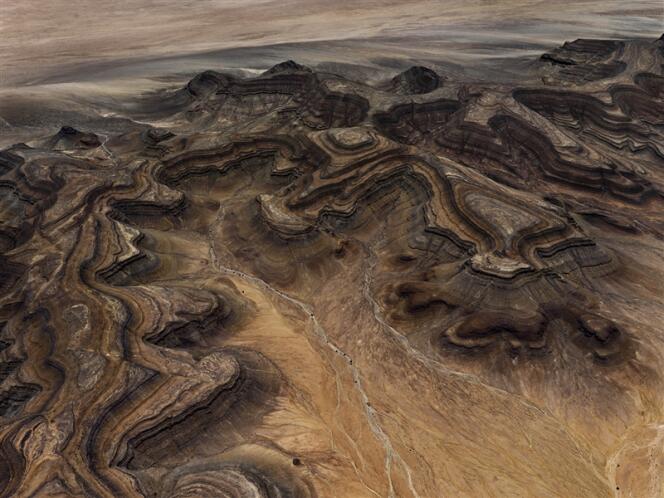 Tsaus Mountains #1, Sperrgebiet, Namibie, 2018, d’Edward Burtynsky.