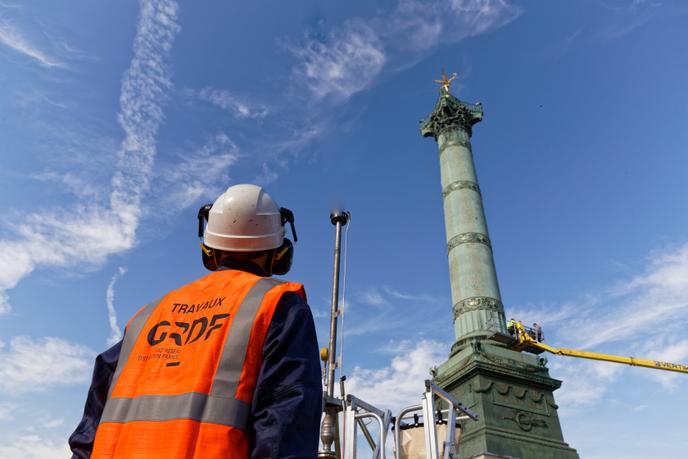 Place de la Bastille, Paris, in the summer of 2018.