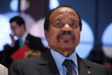 Le président du Cameroun Paul Biya, en exercice depuis quarante-et-un ans, à Lyon, le 10 octobre 2019. 