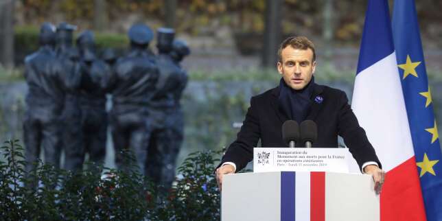 VIDEO. Emmanuel Macron inaugure le monument à la mémoire des militaires des opérations extérieures morts pour la France