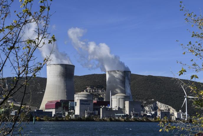 L’épicentre du séisme de lundi est situé à 23 kilomètres de la centrale nucléaire de Cruas-Meysse, sur le Rhône. Photo du site prise en octobre 2017.