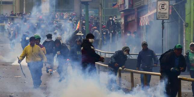 Bolivie : affrontements à La Paz au premier jour de la présidente par intérim
