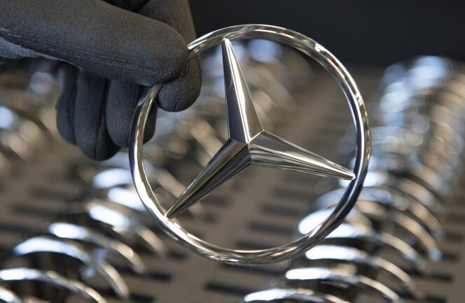 Dans l’usine du constructeur des Mercedes, Daimler, à Rastatt, en Allemagne, le 6 février.