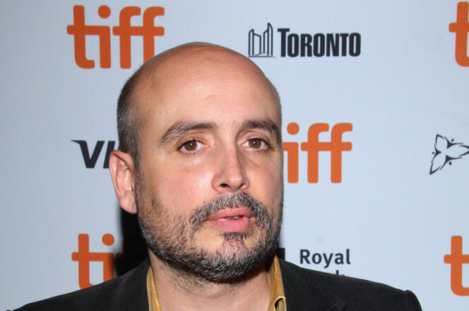 Le réalisateur Peter Strickland lors de la première de son film « In Fabric », en septembre 2018, au Festival de Toronto.