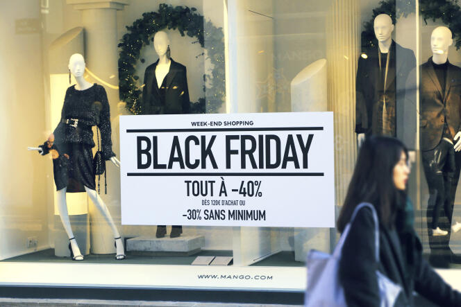 « La période liée au Black Friday  : 2,5 millions de livraisons  attendues par jour, soit dix fois plus que le nombre de colis livrés quotidiennement le reste de l’année à Paris. »