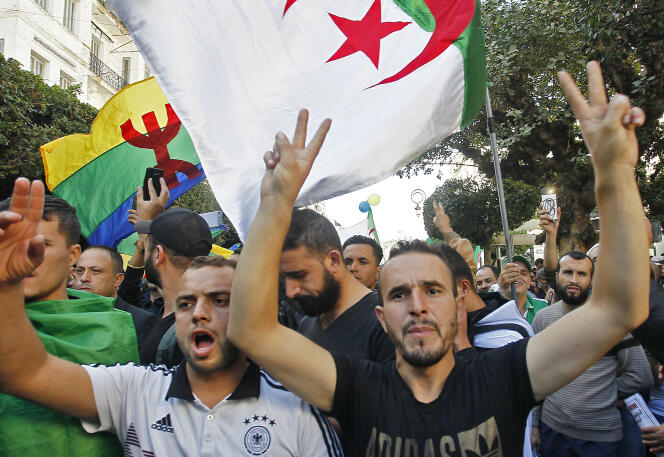 Manifestation antigouvernementale à Alger, le 1er novembre 2019.