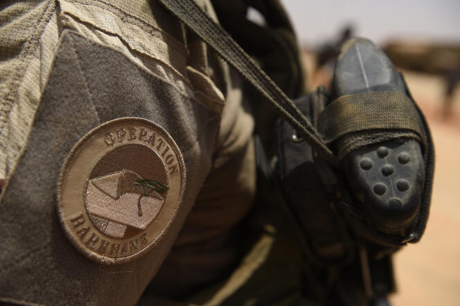 Un soldat de l’opération « Barkhane » à Gao, dans le nord du Mali, en 2017.