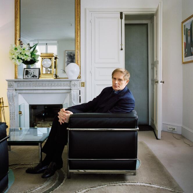 Philippe Grangeon, dans son bureau du palais de l’Elysée à Paris, le 19 novembre.