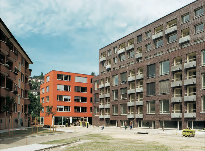 Le projet Kraftwerk 1, livré en 2001, fixe les bases de la coopérative d’habitat moderne.